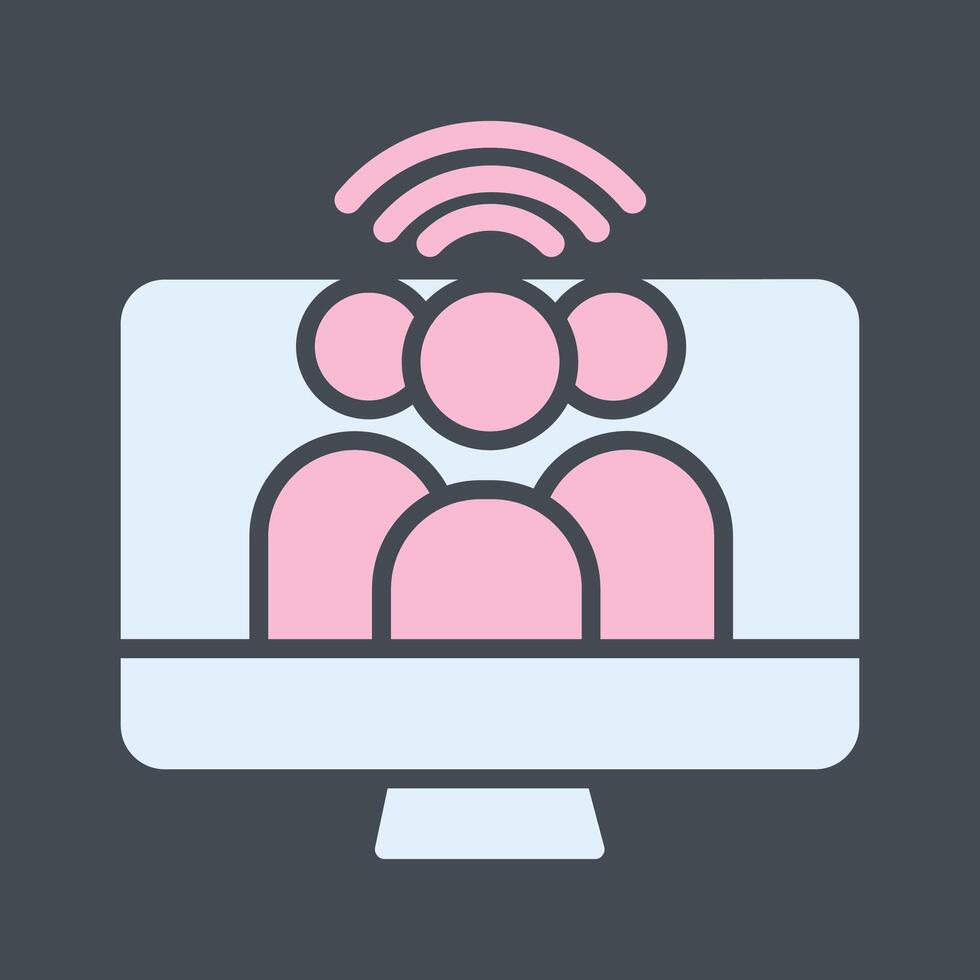 Influencer Icon Design vector