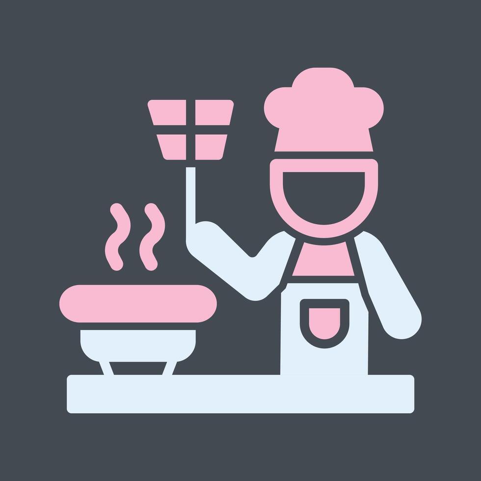 Cooking Together Icon Design vector
