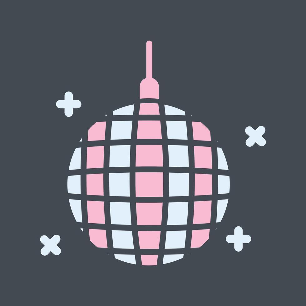 Night Club Icon Design vector