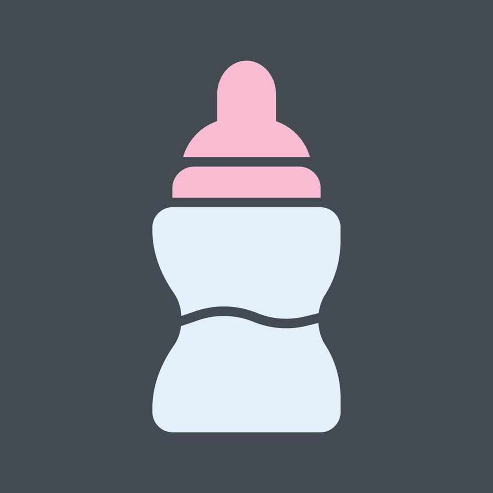 Bottle Feeding Icon Design vector