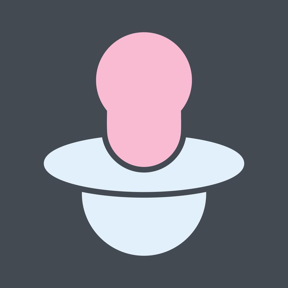 Pacifier Love Icon Design vector