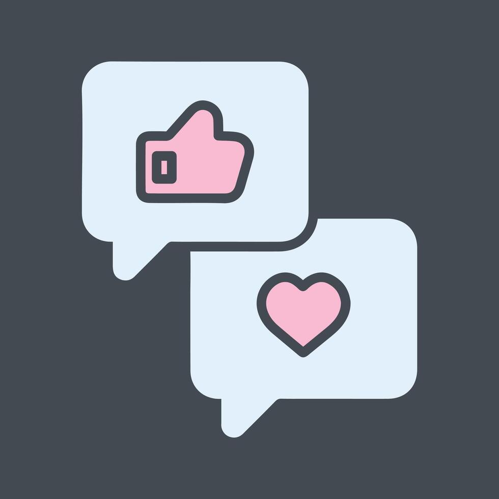 User Feedback Icon Design vector
