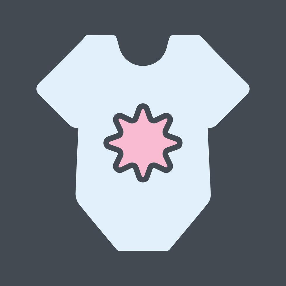 Adorable Onesies Icon Design vector