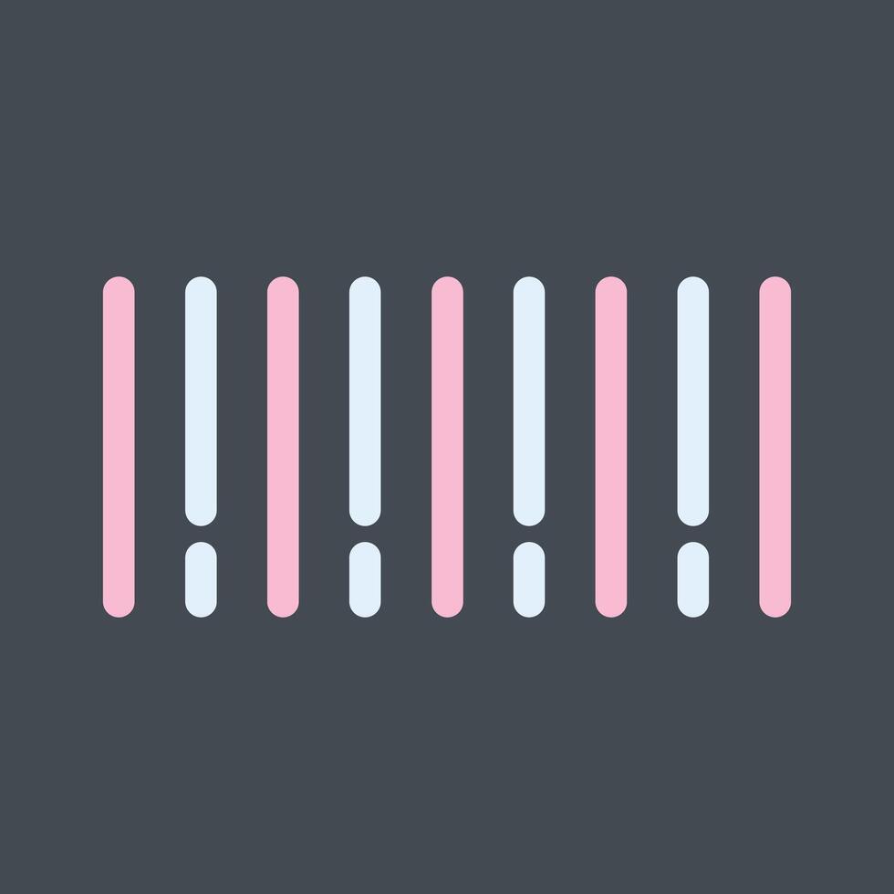 Barcode Icon Design vector