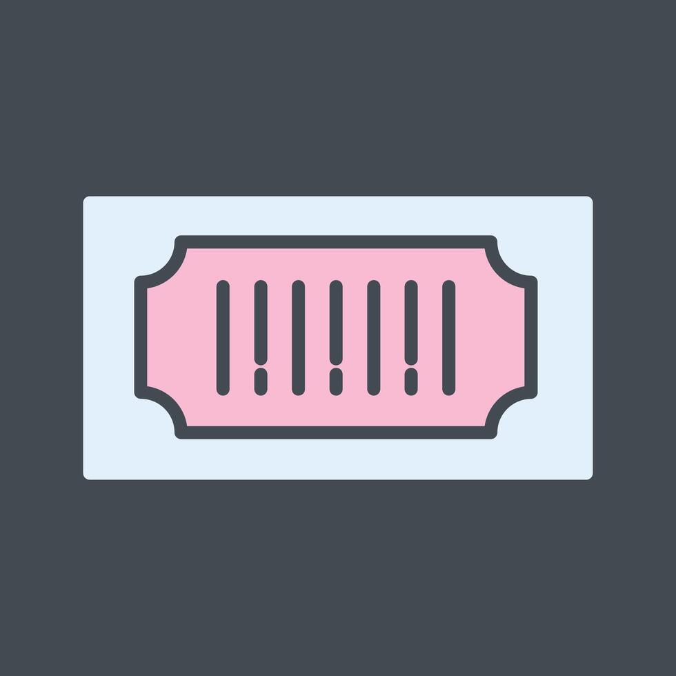 Barcode Price Icon Design vector
