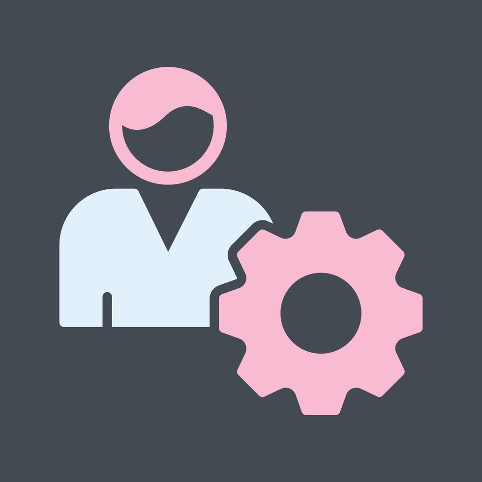 Professional Development Icon Design vector