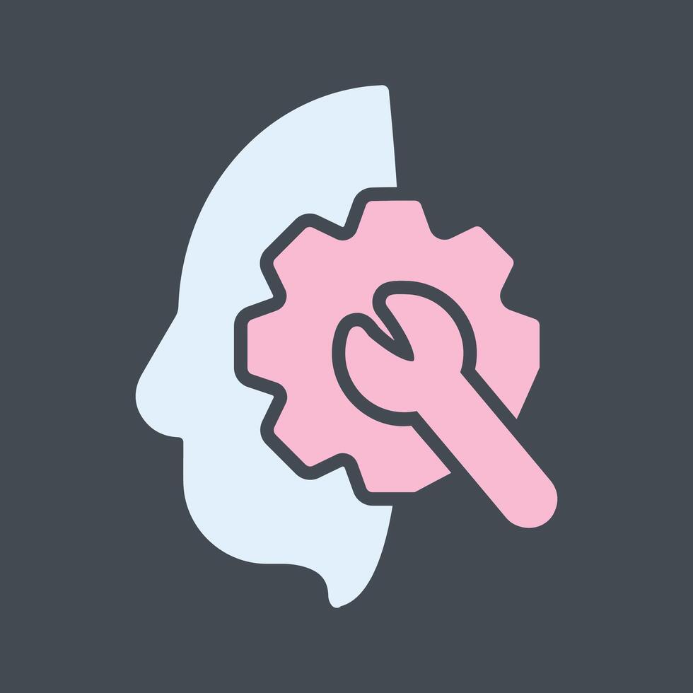 Problem Resolution Icon Design vector