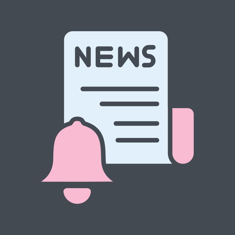News Update Icon Design vector