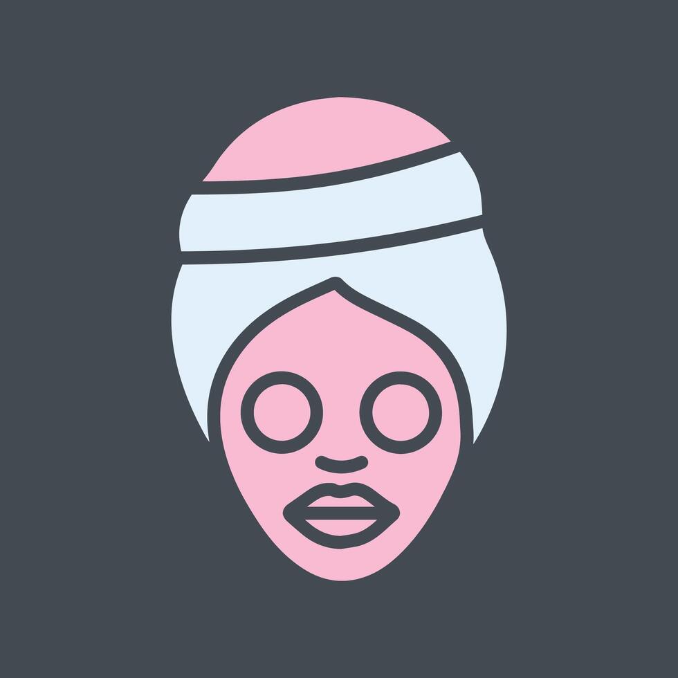 Spa Day Icon Design vector