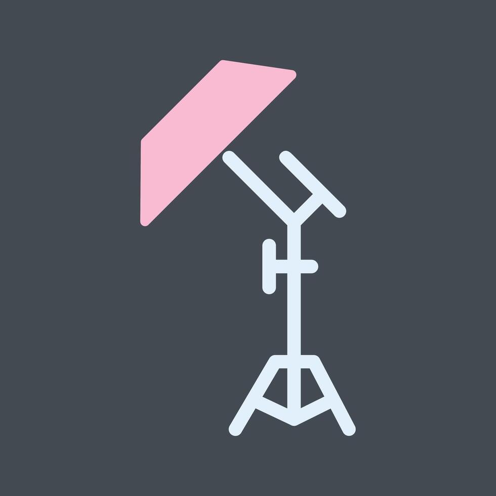 Photography Reflectors Icon Design vector