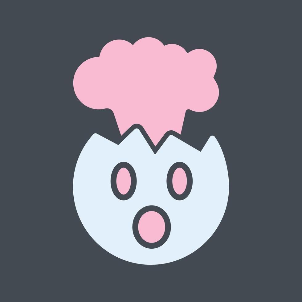 Exploding Head Icon Design vector