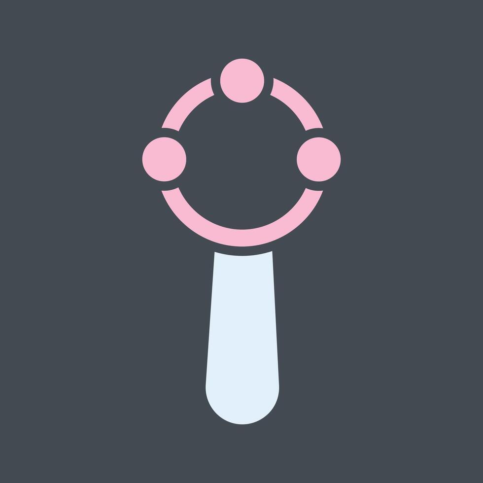 Rattles and Toys Icon Design vector