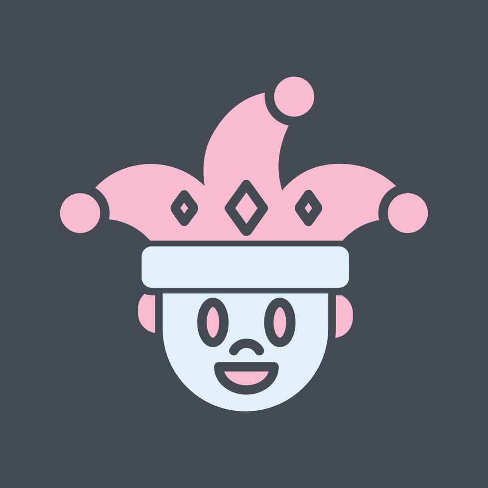 Clown Icon Design vector