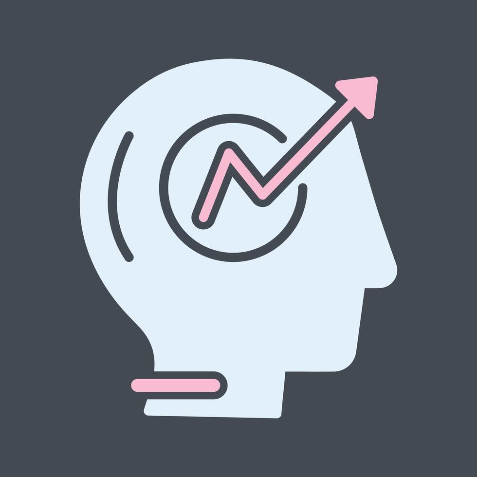 Marketing Strategy Icon Design vector