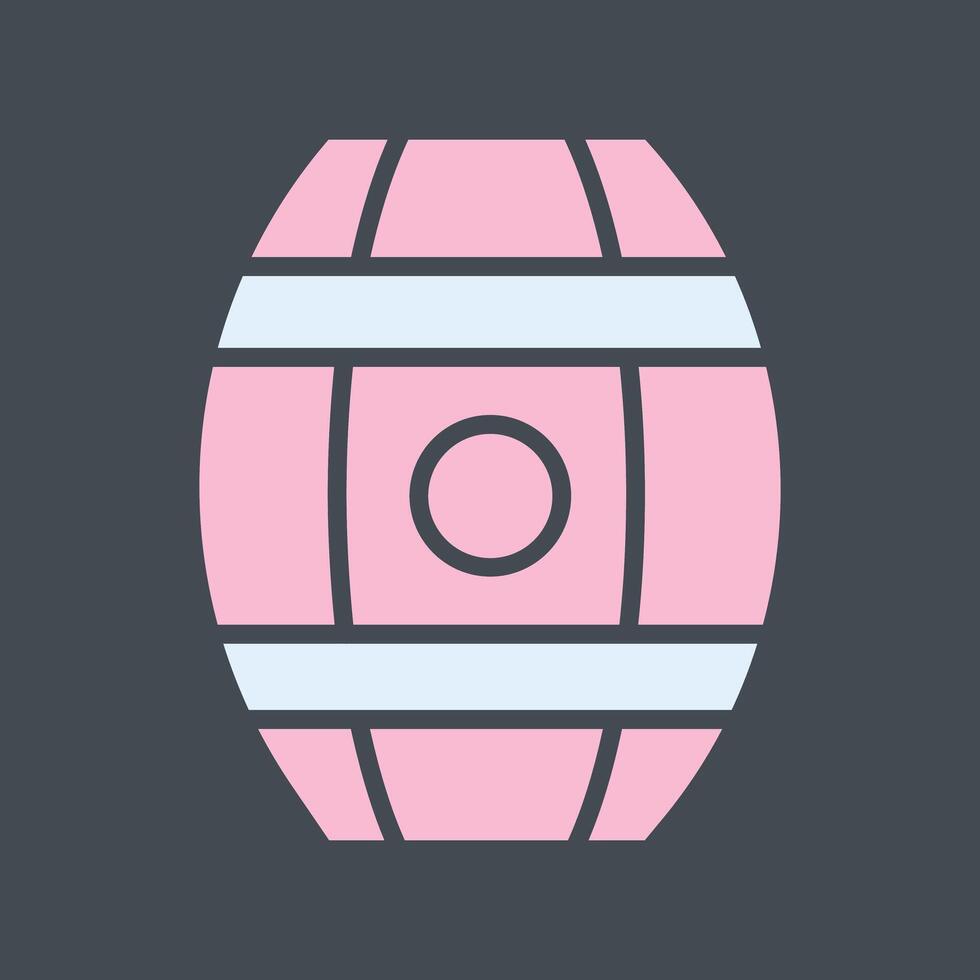 Wine Barrels Icon Design vector