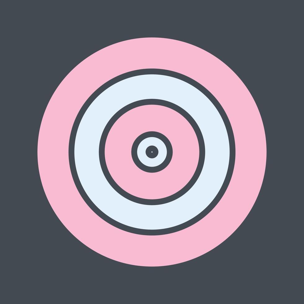 Target Icon Design vector