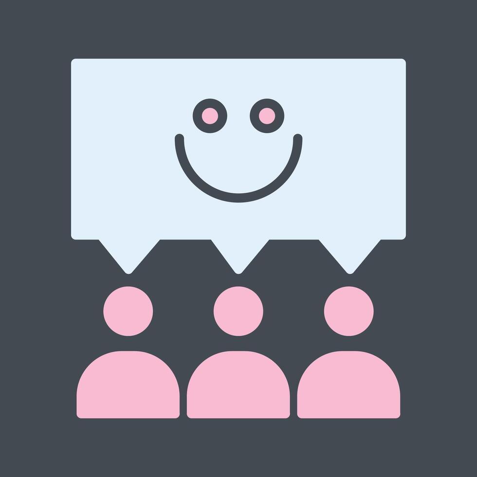 Employee Satisfaction Icon Design vector
