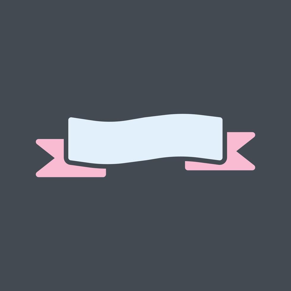 Ribbon Icon Design vector