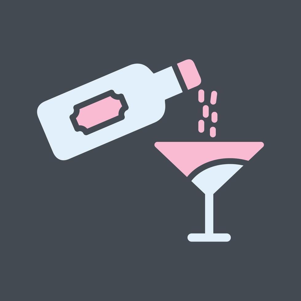 Wine Pour Icon Design vector