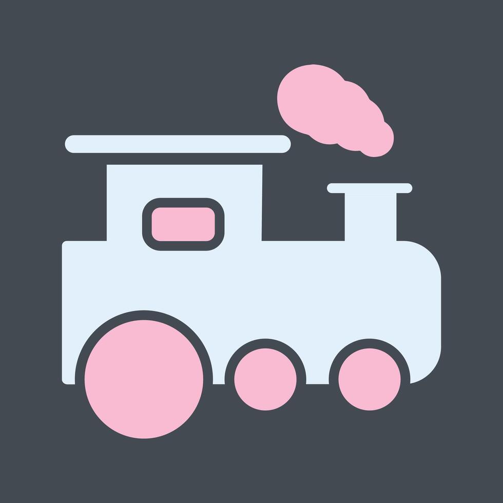 Train Icon Design vector