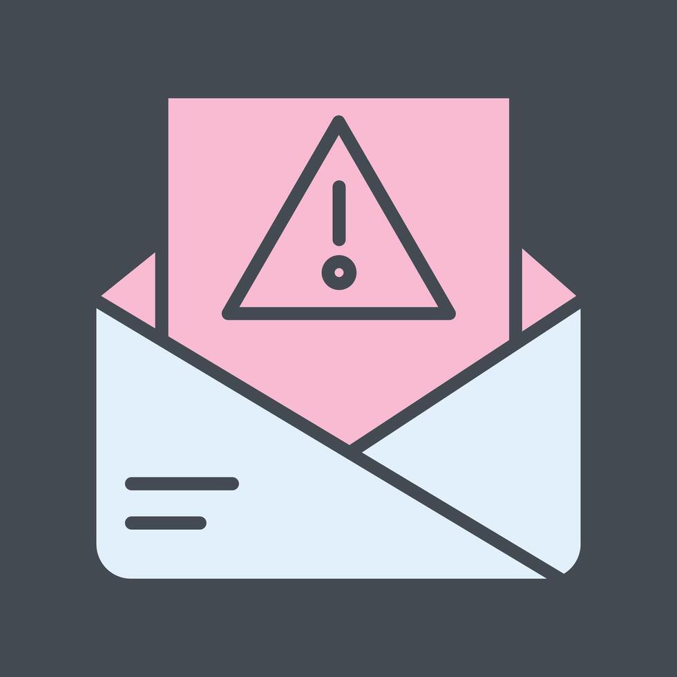 Spam Filter Icon Design vector