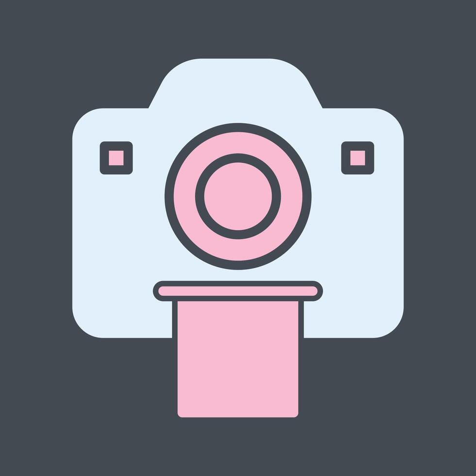Polaroid Photos Icon Design vector