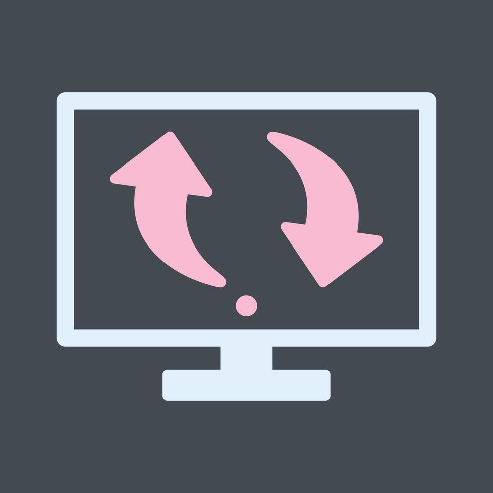 Migrate Icon Design vector