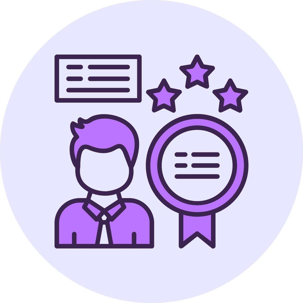 Promotion Filled Circle Fill Style Icon vector