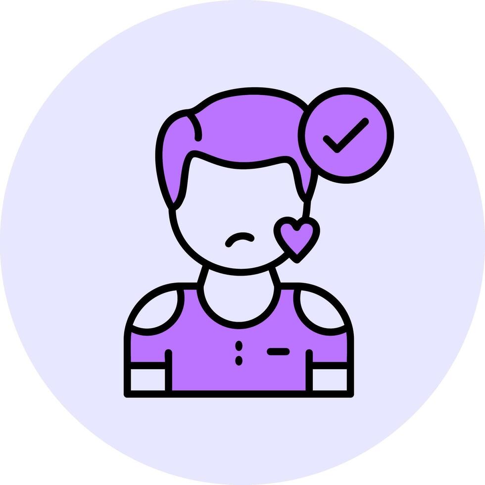 Tolerance Filled Circle Fill Icon Style vector
