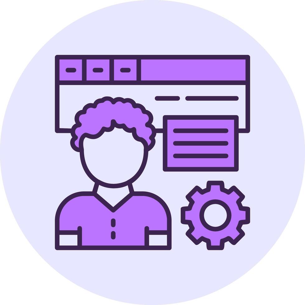 Link outreach Filled Circle Fill Icon Style vector