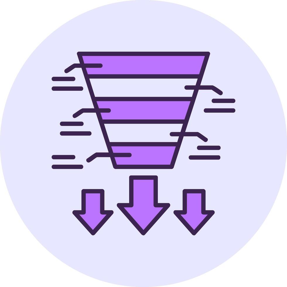 E-commerce tracking Filled Circle Fill Icon Style vector