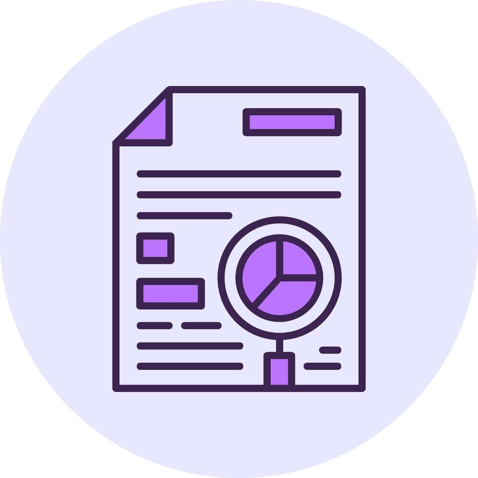 SEO audit Filled Circle Fill Icon Style vector