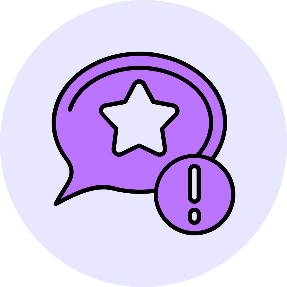 Favourite Filled Circle Fill Style Icon vector