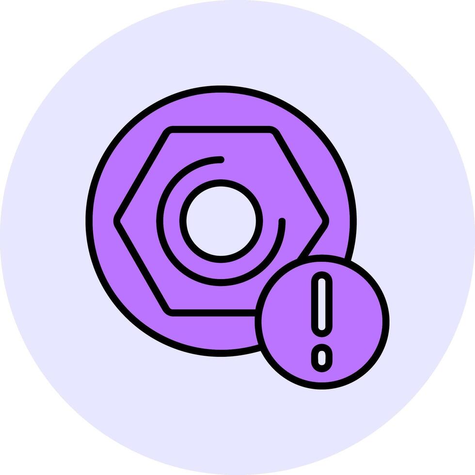 Toolbox Filled Circle Fill Style Icon vector