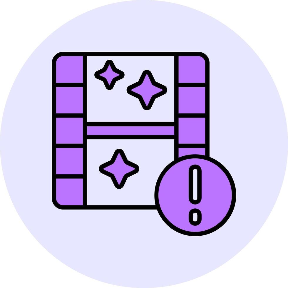 Camera roll Filled Circle Fill Style Icon vector
