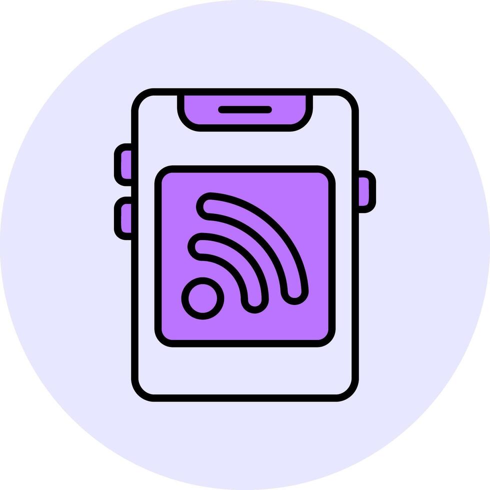 Cast Filled Circle Fill Style Icon vector