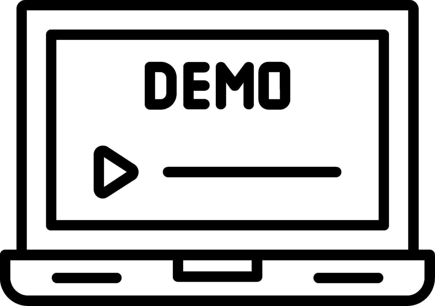 Demo Icon Desing Element vector