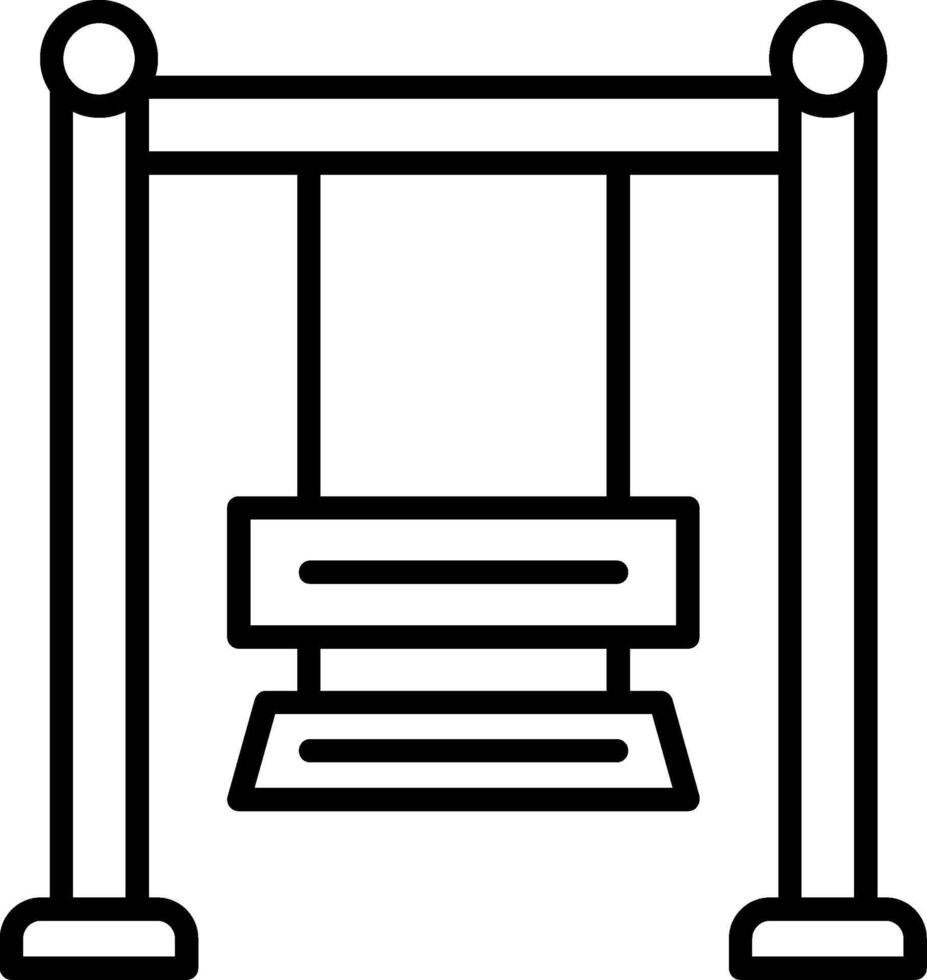 Swing Line Icon Design Element vector
