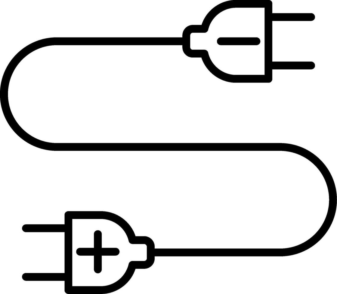 Wire Line Icon Design Element vector