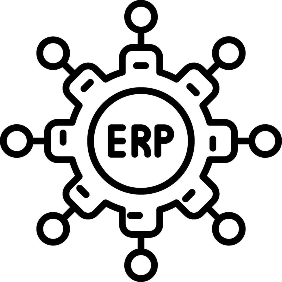 Erp Icon Desing Element 53496535 Vector Art at Vecteezy