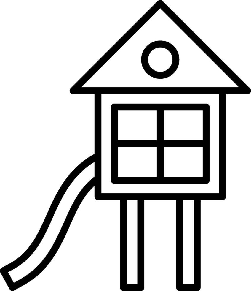 Slide Line Icon Design Element vector