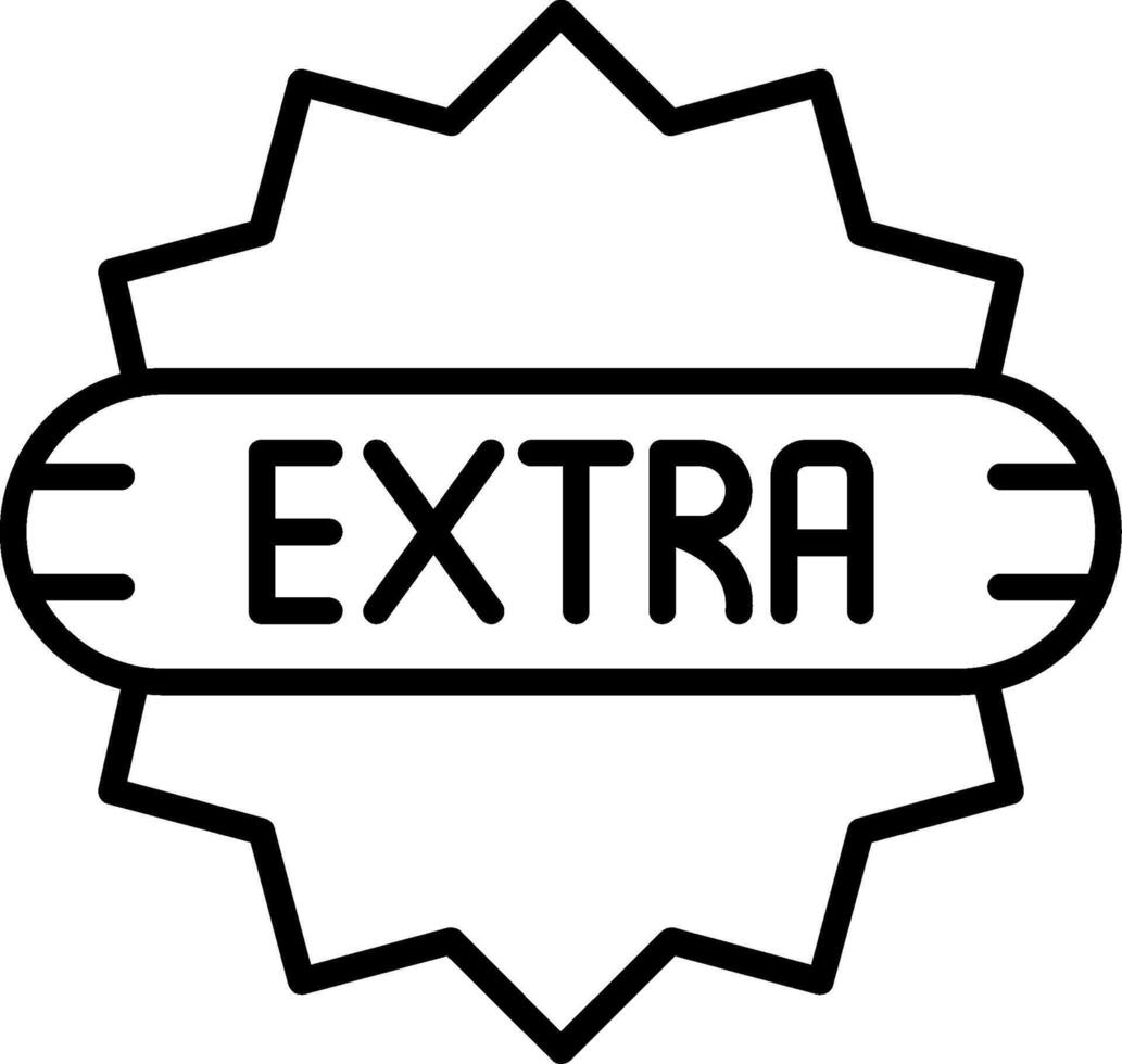 Extra Icon Desing Element vector