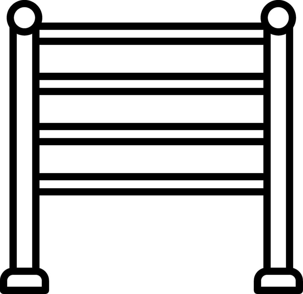 Playground Line Icon Design Element vector