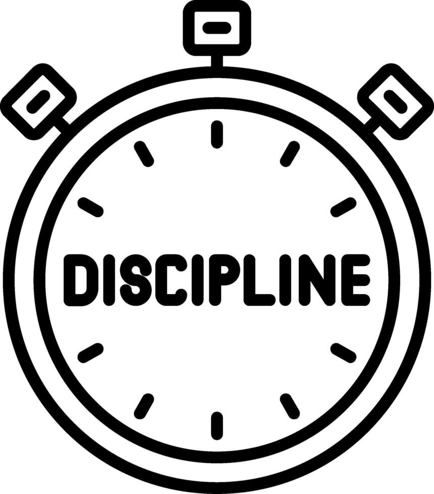 Discipline Icon Desing Element vector