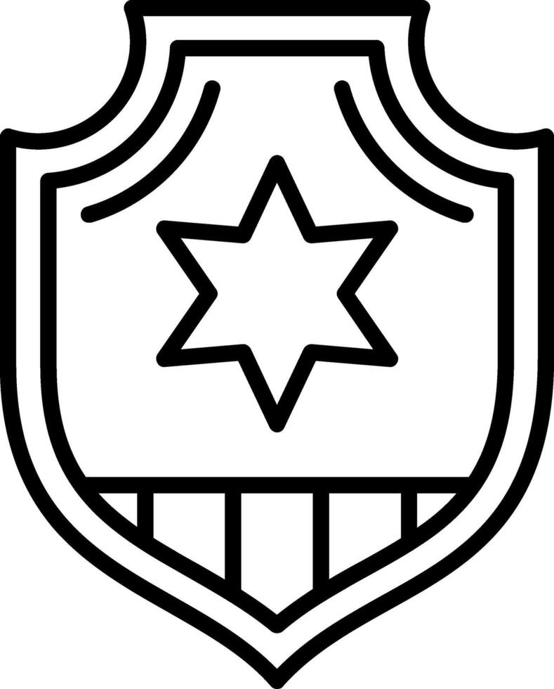 Protection Line Icon Design Element vector