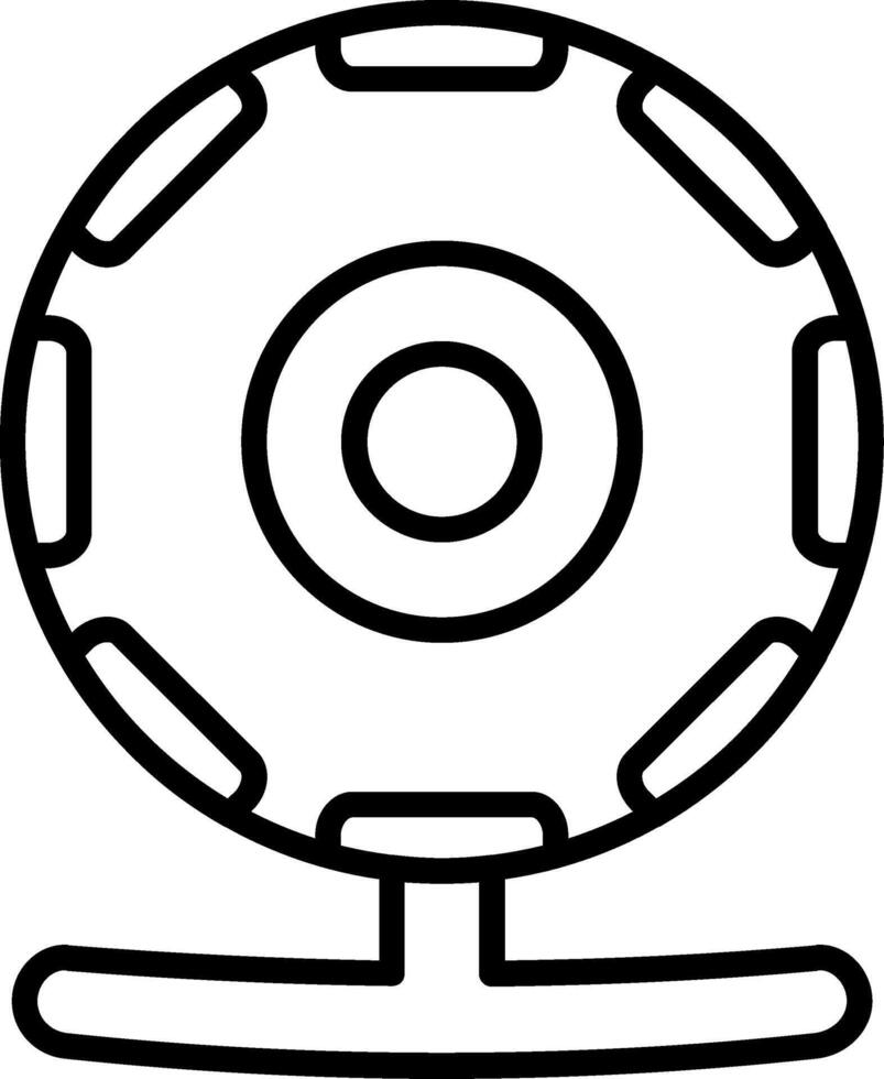Satellite Line Icon Design Element vector