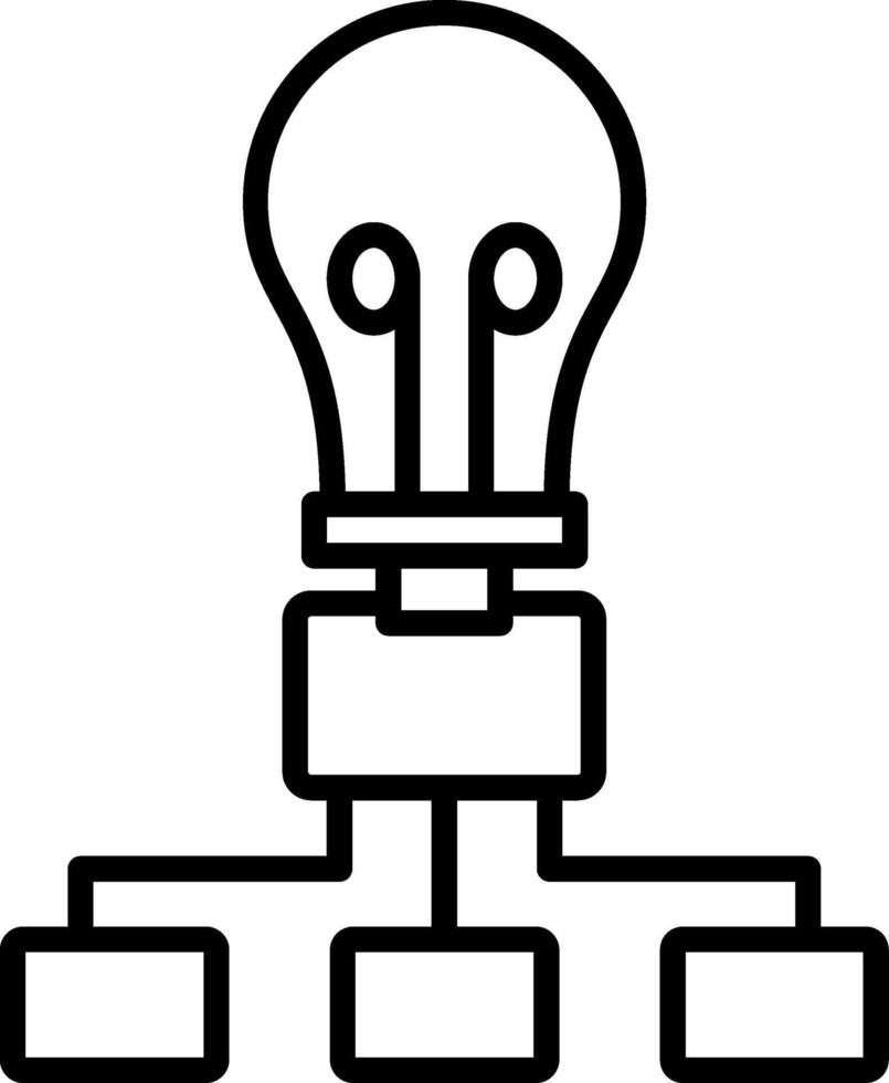 Conceptual Line Icon Design Element vector