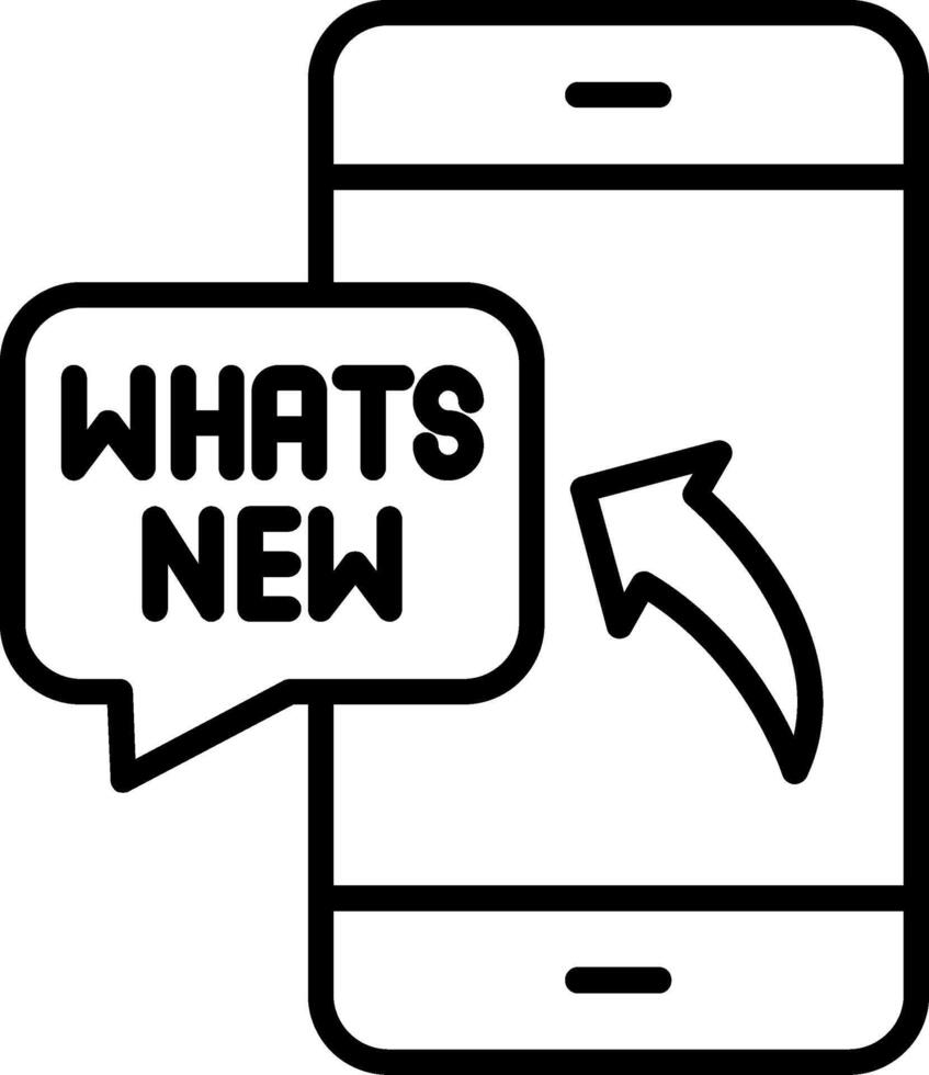 Whats New Icon Desing Element vector