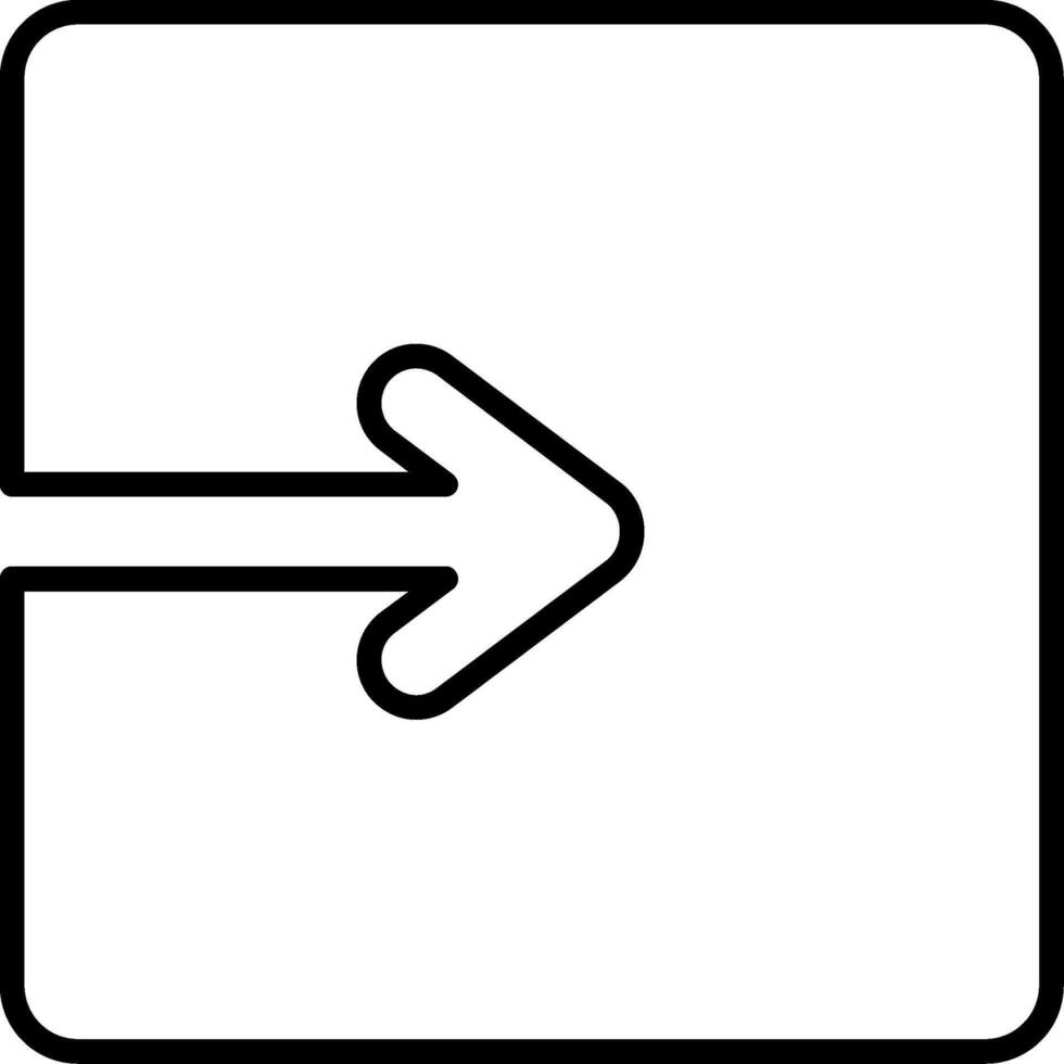 Arrow Graphic Line Icon Design Element vector