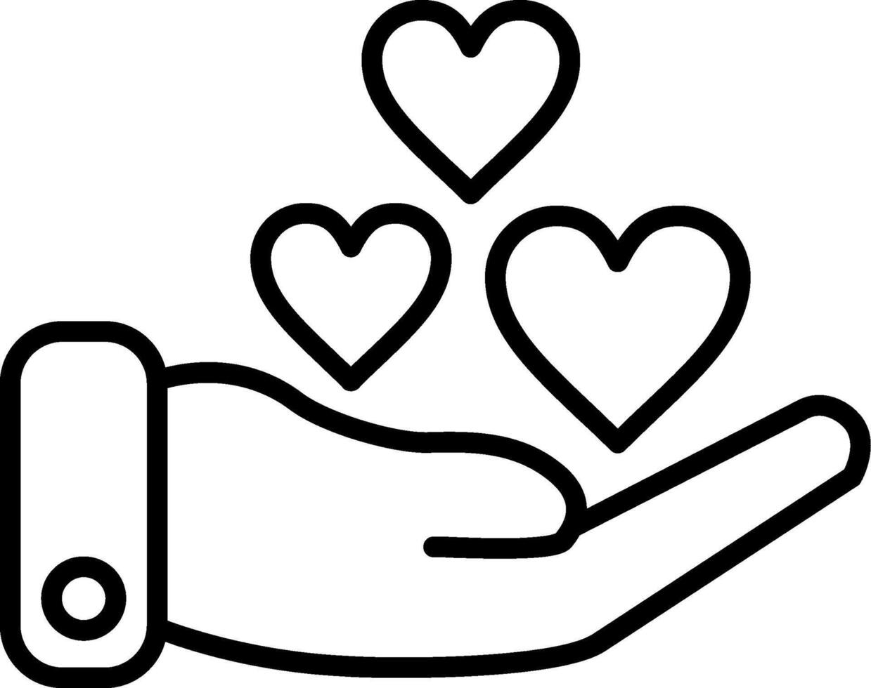 Love Line Icon vector